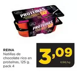 Alimerka Postres reina - natillas de chocolate rico en proteinas oferta