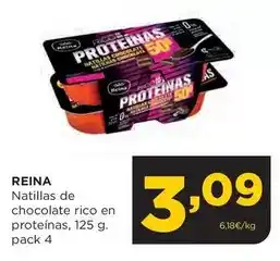 Alimerka Postres reina - natillas de chocolate rico en proteinas oferta