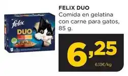 Alimerka Felix - comida en gelatina con carne para gatos oferta