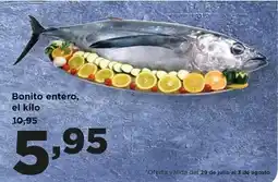 Alimerka Bonito entero oferta