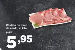 Alimerka Chuleta de lomo de cerdo oferta