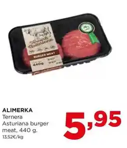 Alimerka Alimerka - ternera asturiana burger meat oferta