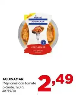 Alimerka Aguinamar - mejillones con tomate picante oferta