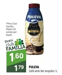 Coviran Puleva - cafe amb llet ampolla oferta