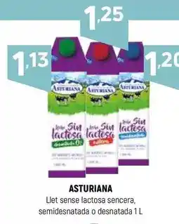 Coviran La asturiana - llet sense lactosa sencera, semidesnatada o desnatada oferta