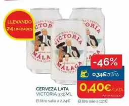 Supermercados La Despensa Victoria - cerveza lata oferta