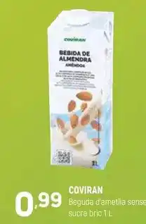 Coviran Coviran - beguda d'ametlla sense sucre bric oferta
