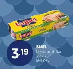 Coviran Isabel - tonyina en oli oliva oferta
