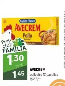 Coviran Gallina blanca - avecrem oferta