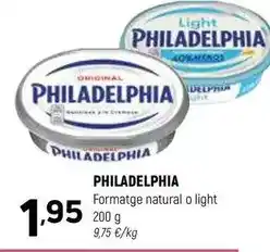 Coviran Philadelphia - formatge natural o light oferta