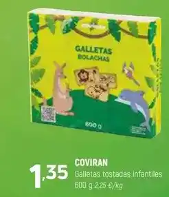 Coviran Coviran - galletas tostadas infantiles oferta