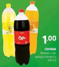Coviran Coviran - refresco cola naranja o limon oferta