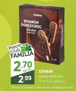 Coviran Coviran - helado doblechoc oferta