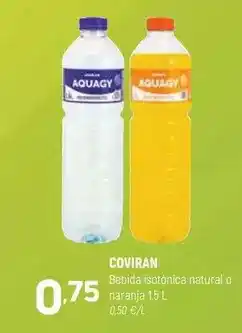 Coviran Coviran - bebida isotónica natural o naranja oferta