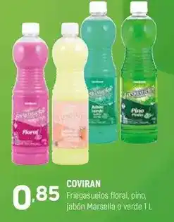 Coviran Coviran - friegasuelos floral, pino, jabon marsella o verde oferta