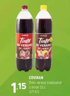 Coviran Coviran - tinto verano tradicional o limon oferta