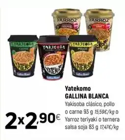 Coviran Gallina blanca - yakisoba clasico oferta