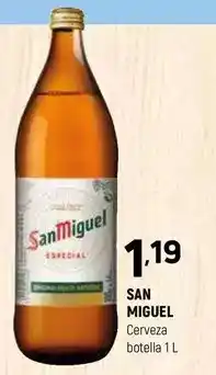 Coviran San miguel - cerveza botella oferta