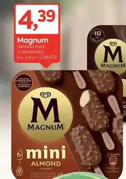Suma Supermercados Magnum - helado mini o almendra oferta