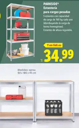 Lidl PARKSIDE Estantería para cargas pesadas oferta