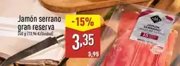 ALDI Jamón serrano gran reserva oferta