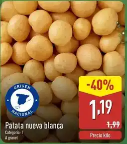 ALDI Patata nueva blanca oferta