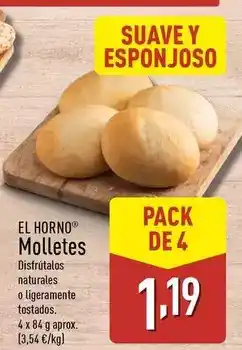 ALDI El horno - molletes oferta