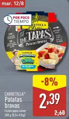 ALDI Carretilla - patatas bravas oferta