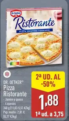 ALDI Dr oetker - pizza ristorante oferta