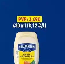 ALDI Hellmann's - gran mayonesa oferta