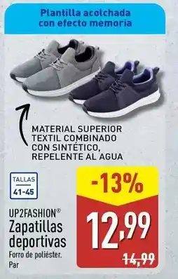 ALDI Up2fashion - zapatillas deportivas oferta