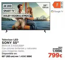 El Corte Inglés Sony - televisor led oferta