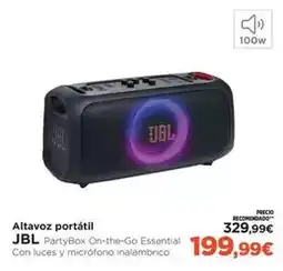 El Corte Inglés Jbl - altavoz portatil oferta
