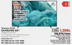 El Corte Inglés Samsung - televisor qled oferta