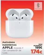 El Corte Inglés Apple - auriculares inalámbricos oferta