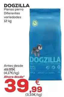Kiwoko Dogzilla - pienso perro diferentes oferta