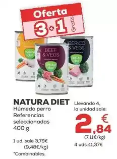 Kiwoko Natura diet - humedo perro oferta