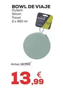 Kiwoko Outech - bowl de viaje oferta