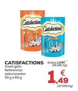 Kiwoko Catisfactions - snack gato oferta