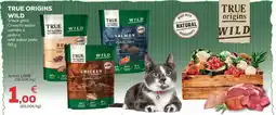 Kiwoko True origins - wild snack gato crunchy sabor salmon o pollo o wild sabor pato oferta