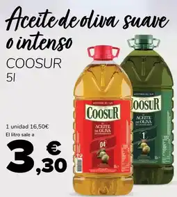 Supeco Coosur - aceite de oliva suave o intenso oferta