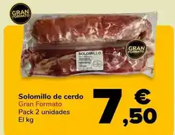 Supeco Solomillo de cerdo oferta