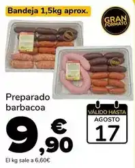 Supeco Preparado barbacoa oferta