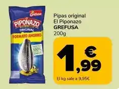 Supeco Grefusa - pipas original el piponazo oferta