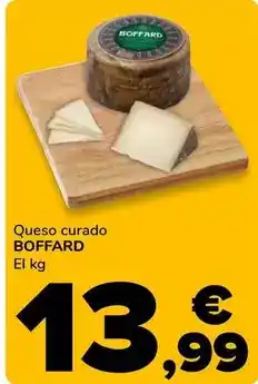 Supeco Boffard - queso curado oferta