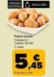 Supeco Patata lavada oferta