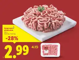 Lidl Mixta - burger nera picada oferta