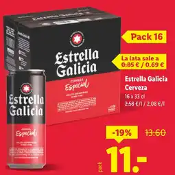 Lidl ESTRELLA GALICIA Cervesa oferta