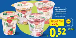 Lidl MILBONA Yogur con frutas oferta