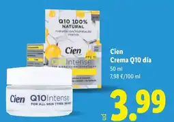 Lidl CIEN Crema Q10 día oferta